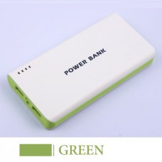 แบตสำรอง Power Your Device 30000 mAh คุ้มสุด สีเขียว