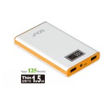 แบตสำรอง Power Bank Golf LCD 11000 mAh Tiger 125 มีจอ LCD บอกสถานะแบต สีส้ม