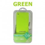 แบตสำรอง Power bank Samsung 9000 mAh สีเขียว