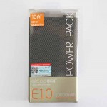 ELOOP E10 Power Bank 10,000 mAh แถมซองผ้า สีดำ