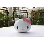 แบตสำรอง คิตตี้ Power Bank Kitty 8000 mAh สีชมพูอ่อน