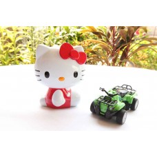 แบตสำรอง คิตตี้ Power Bank Kitty 11000 mAh (เต็มตัว) สีแดง