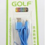 สายชาร์จ lightning iPhone 5/5S,6/6 Plus Golf สีฟ้า