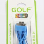 สายชาร์จ iPhone 4/4S Golf สีฟ้า