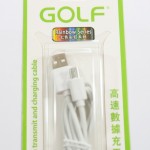 สายชาร์จ Micro USB Golf สีขาว