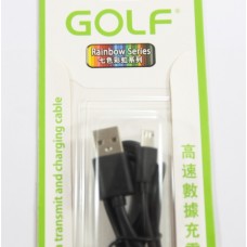 สายชาร์จ Micro USB Golf สีดำ