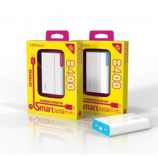 ABS/ARUN Y39 Power bank แบตสำรอง 8400 mAh สีฟ้า