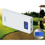 Power Bank GOLF LCD 15600 mAh สีขาว