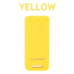 รีโมทถ่ายรูปไร้สาย Hillo Bluetooth remote Shutter สีเหลือง