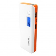 PINENG PN-968 Power bank 10000 mAh สีขาว ขอบส้ม