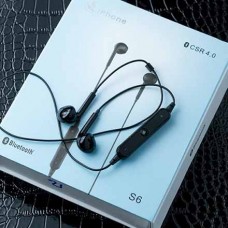 หูฟัง บลูทูธ คุณภาพสูง iPhone s6 Bluetooth Stereo headphone สีดำ