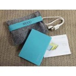 ELOOP E8 Power bank แบตสำรอง 8000 mAh สีฟ้า