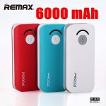 Remax Proda V3 Power bank แบตสำรอง 6000 mAh สีเทา