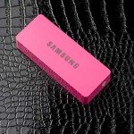 แบตสำรอง Power Bank Samsung 6000 mAh สีชมพู