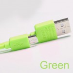 สายชาร์จ Micro USB REMAX Safe Charge Speed Data Cable สีเขียว