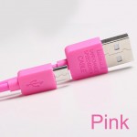 สายชาร์จ Micro USB REMAX Safe Charge Speed Data Cable สีชมพู