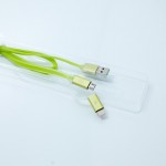 สายชาร์จ 2 in 1 REMAX AURORA Micro USB/iPhone 5 สีเขียว
