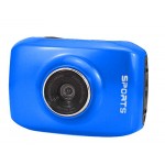 กล้องติดรถจักรยานยนต์-กีฬา Action Camcorder D10 สีฟ้า