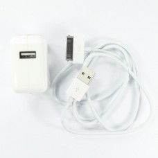 USB Power Adapter ที่ชาร์จ iPad 1,2 / iPhone 4,4s สีขาว