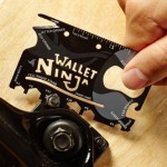 การ์ดอเนกประสงค์ Wallet Ninja Multi-Purpose 18-in-1