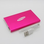 แบตสำรอง Power bank Samsung 16000 mAh สีชมพู