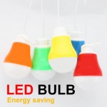 โคมไฟ USB แบบพกพา LED BULB สีเขียว