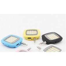 แฟลชมือถือ SMARTPHONE LED FLASH&FILL-LIGHT สีเหลือง