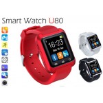 นาฬิกาโทรศัพท์ Smart Watch U80 Phone Watch สีแดง