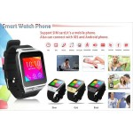 นาฬิกาโทรศัพท์ Smart Watch GV09 Phone Watch สีชา
