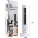 พัดลม USB TOWER FAN สีขาว