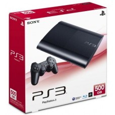 ps3: super slim 500gb black