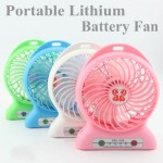 พัดลม Portable Lithium Battery Fan รุ่น ZDL - F68 สีขาว