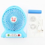 พัดลม Portable Lithium Battery Fan รุ่น ZDL - F68 สีฟ้า