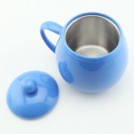 แก้วอุ่นกาแฟ USB Warm Cup สีฟ้า