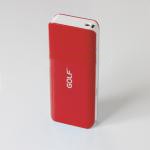 Golf Power Bank แบตสำรอง 10400 mAh Tiger 211 สีแดง