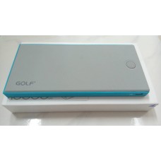 GOLF G10 Power bank แบตสำรอง 10000 mAh สีเทาขอบฟ้า