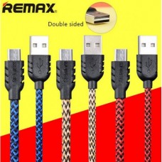 สายชาร์จ Micro USB Remax Super Nylon Data - สีน้ำเงิน