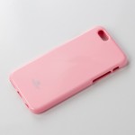 เคส iPhone 6 Plus JELLY GOOSPERY เคสแข็งสีเรียบ สีชมพูอ่อน