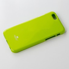 เคส iPhone 6 Plus JELLY GOOSPERY เคสแข็งสีเรียบ สีเขียว