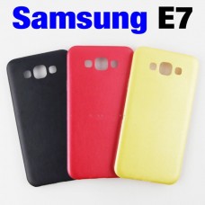 เคส Samsung Galaxy E7 ซิลิโคน สีแดง