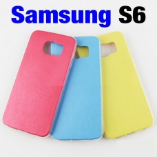 เคส Samsung Galaxy S6 ซิลิโคน สีแดง