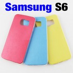 เคส Samsung Galaxy S6 ซิลิโคน สีเหลือง