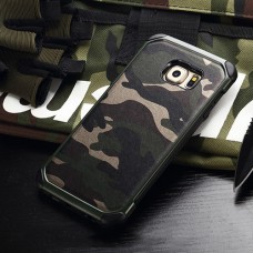 เคส Samsung S6 Edge NX Case ลายทหาร สีเขียว