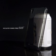 เคส AIS Super Combo Pro 5.5 (LAVA GRAND) เคสยางนิ่ม TPU สีเรียบ ผิวมัน - สีดำ