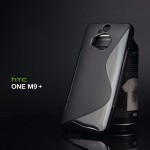 เคส HTC One M9 เคสนิ่ม Silicone แบบ 2Tone สีดำทึบ