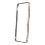 เคส HTC Desire 826 ขอบกันกระแทก Bumper (สีเงิน / ขลิบทอง)