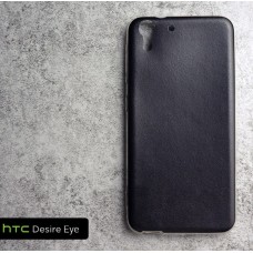 เคส HTC Desire EYE เคสนิ่ม TPU ลายหนัง สีดำ