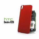 เคส HTC Desire 820 เคสแข็งสีเรียบ แดง