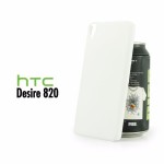 เคส HTC Desire 820 เคสแข็งสีเรียบ ขาว