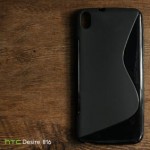 เคส HTC Desire 816G (816) เคสยางนิ่ม TPU Two-Tone สีดำทึบ